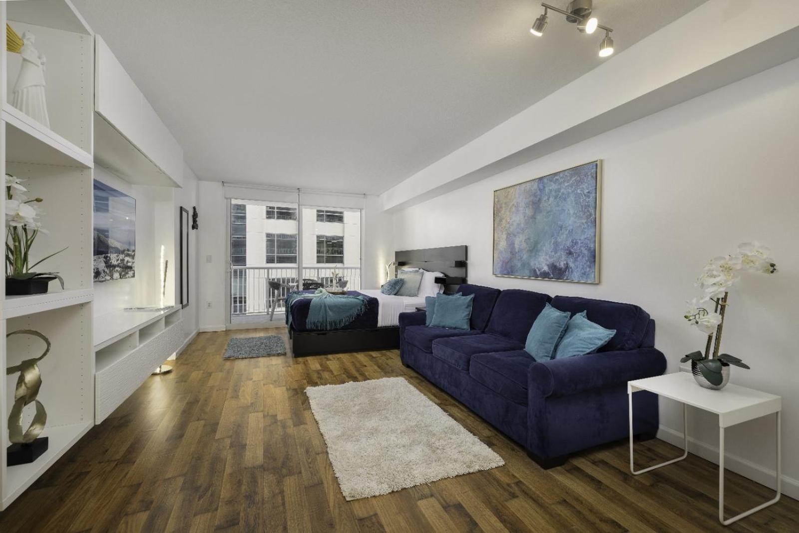 Studios In Brickell With Pool, Gym, Free Parking And Game Room ميامي الغرفة الصورة